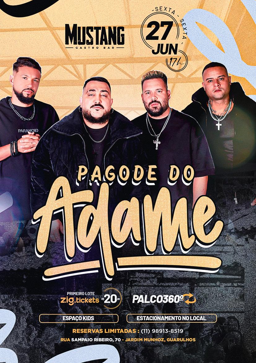 PAGODE DO ADAME NO MUSTANG GUARULHOS