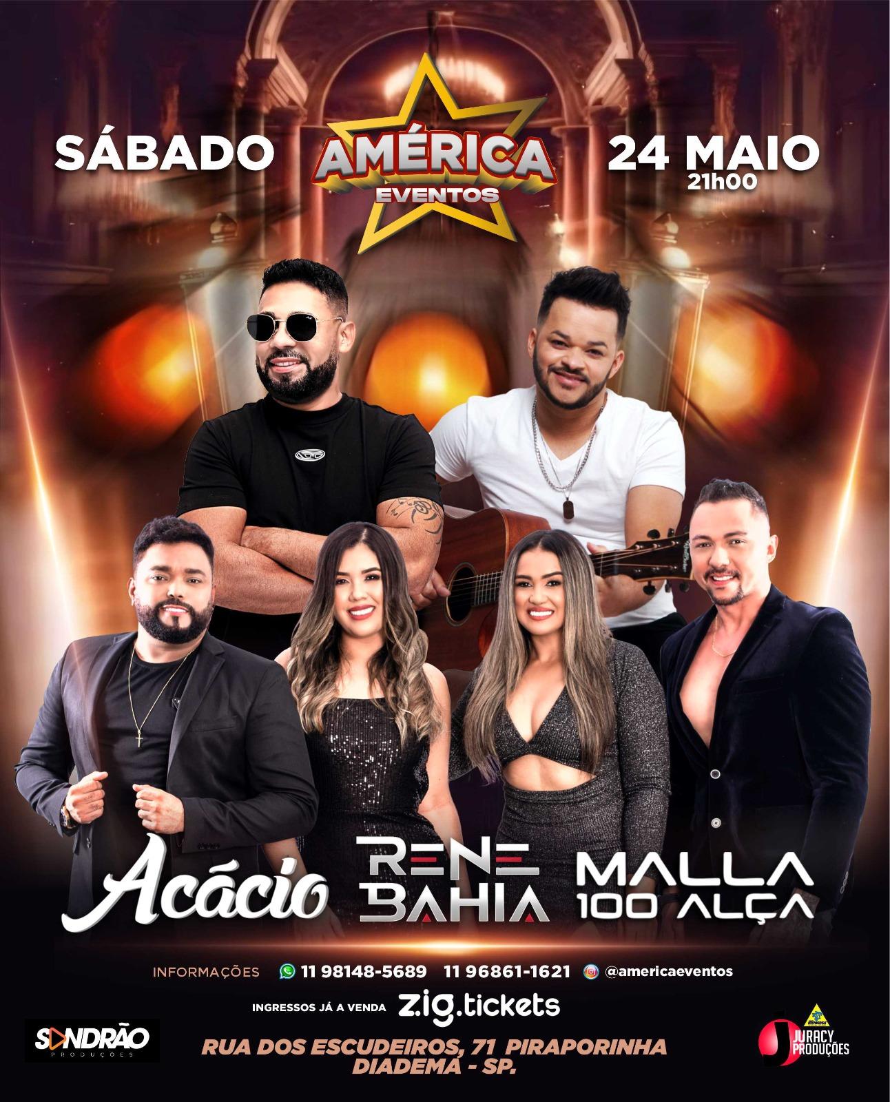 Acácio no América Eventos