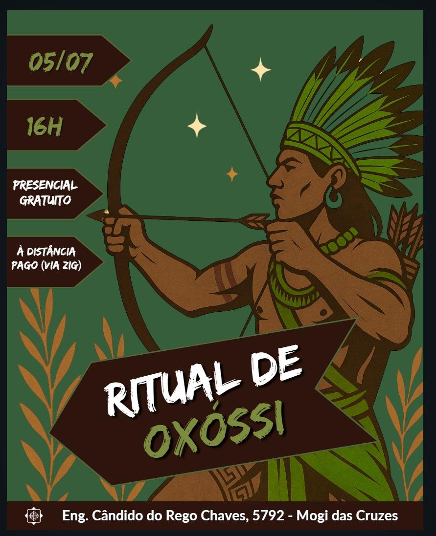 Ritual de Oxóssi — Caminhos de saúde com Sr. Sultão das Matas