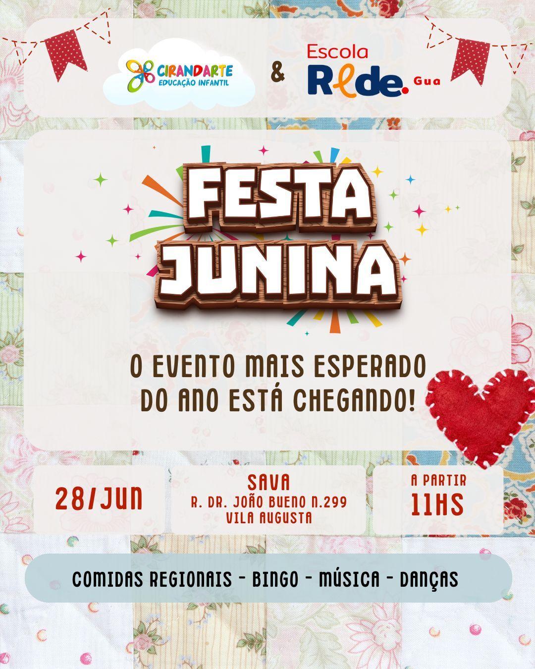 Festa Junina - Cirandarte e Rede