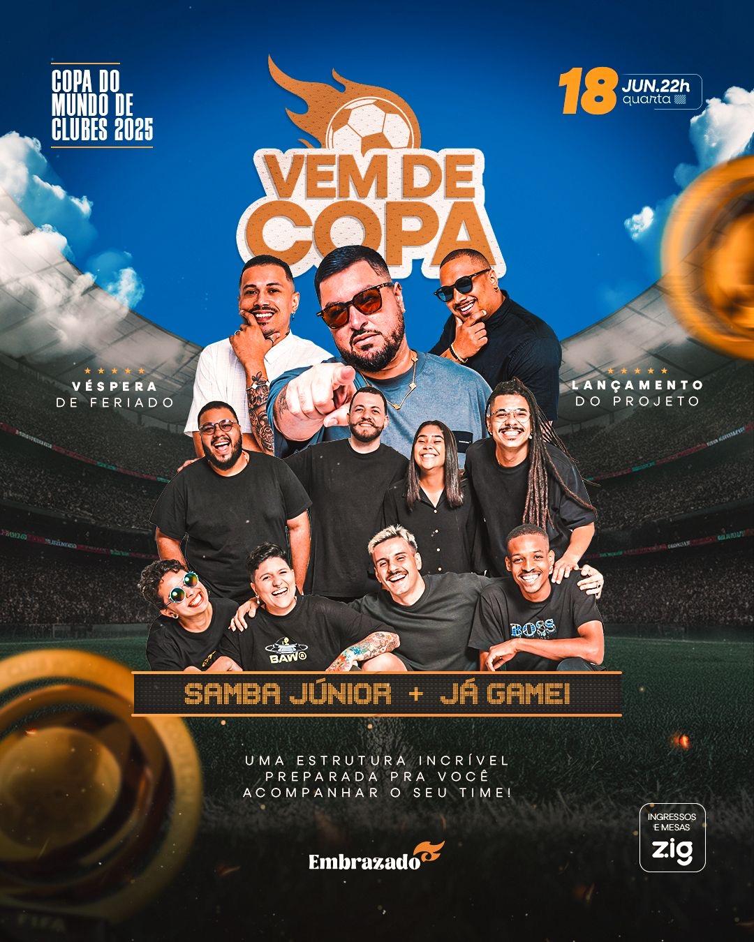 Vem de Copa - Lançamento do Mundial de clubes - 18/06