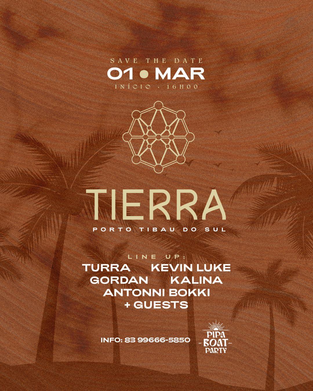 Tierra by Pipa Boat Party