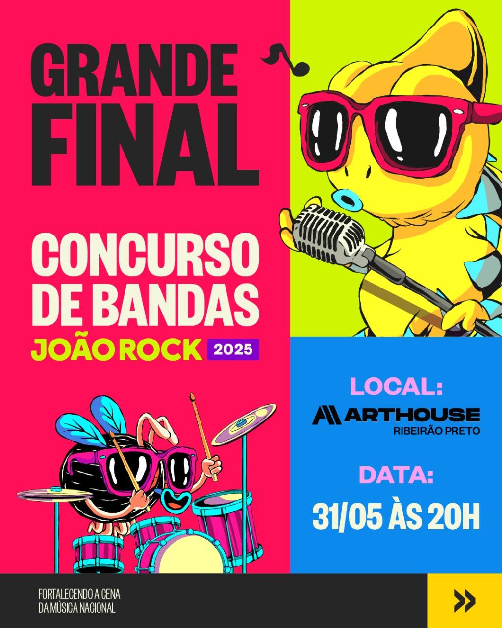  Art House - Sábado Final Concurso de Bandas João Rock 