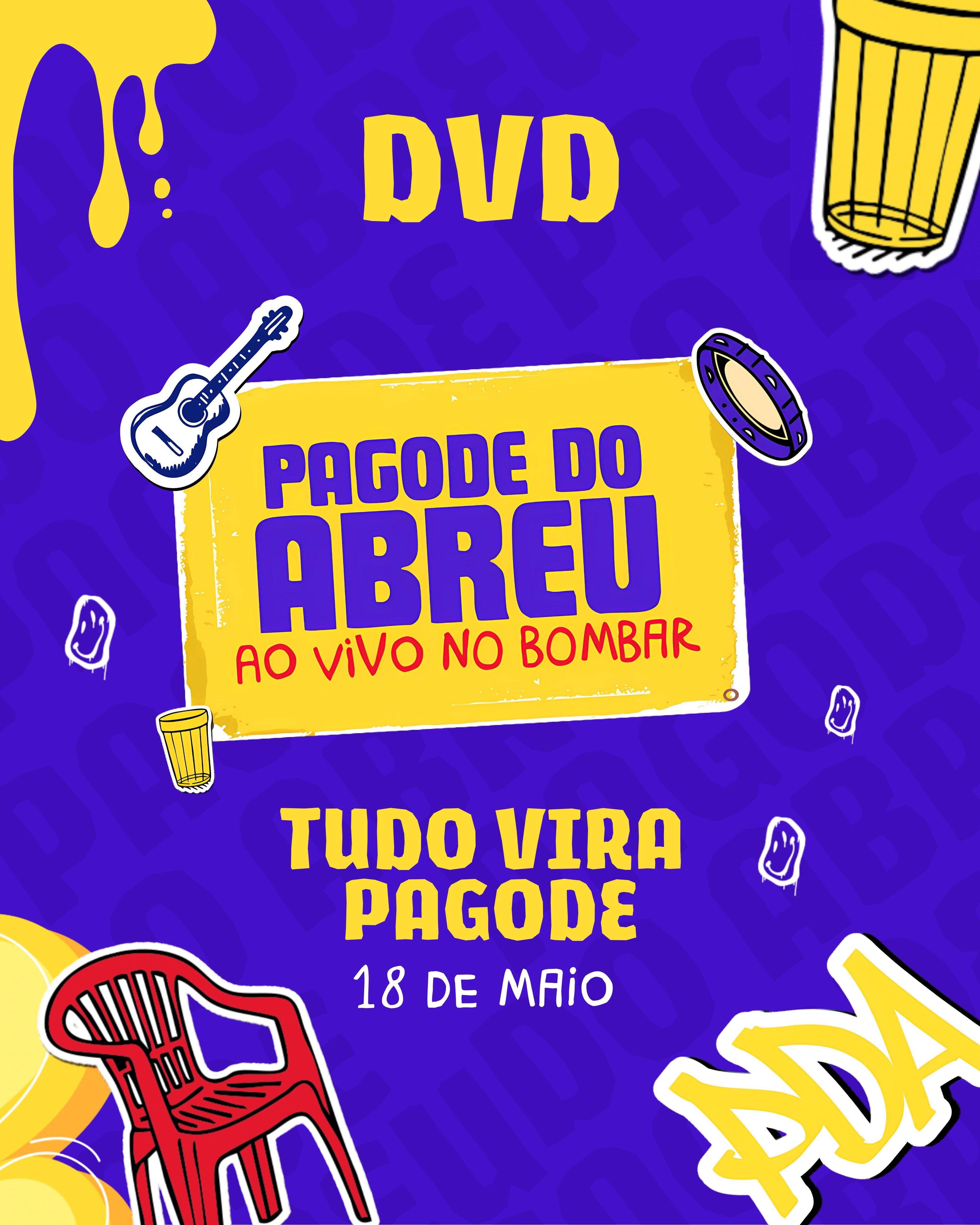  Lançamento DVD Pagode do Abreu - Ao vivo no Bombar