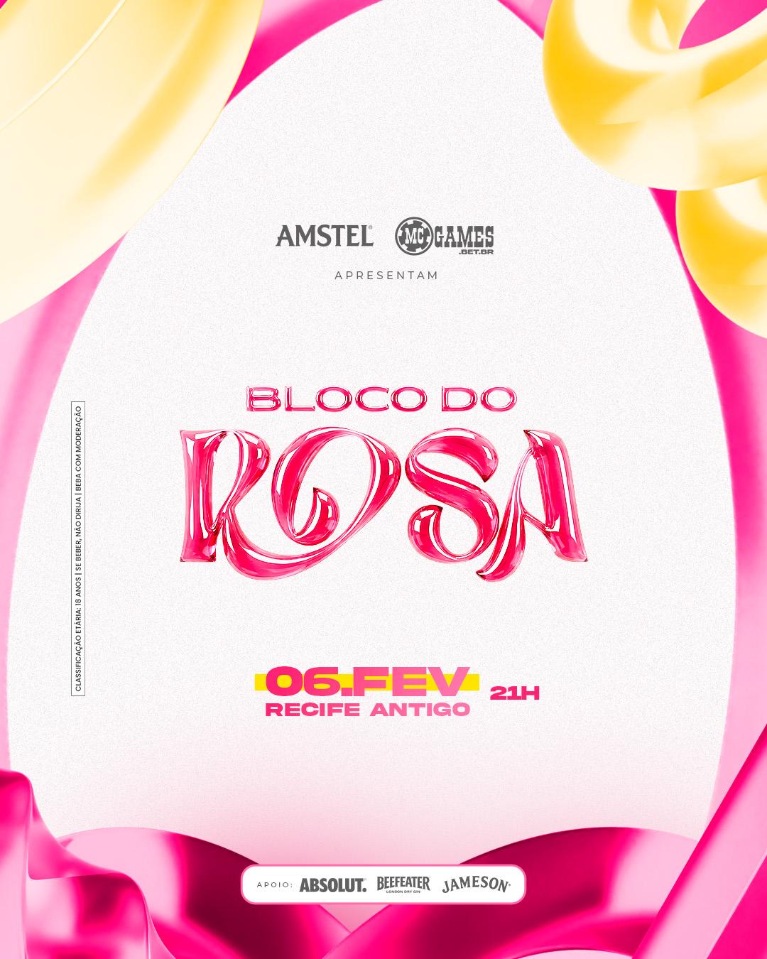 Bloco do Rosa 2026